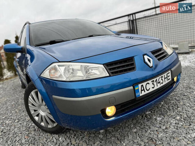 Синій Рено Меган, об'ємом двигуна 1.6 л та пробігом 215 тис. км за 4999 $, фото 4 на Automoto.ua
