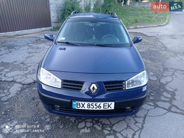 Синий Рено Меган, объемом двигателя 1.6 л и пробегом 282 тыс. км за 4300 $, фото 14 на Automoto.ua