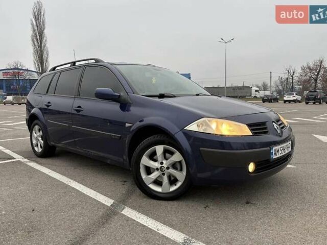 Синій Рено Меган, об'ємом двигуна 1.6 л та пробігом 287 тис. км за 4800 $, фото 8 на Automoto.ua