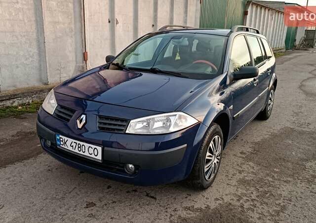 Синий Рено Меган, объемом двигателя 1.6 л и пробегом 205 тыс. км за 3650 $, фото 26 на Automoto.ua
