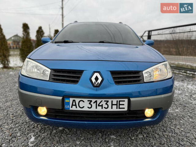 Синій Рено Меган, об'ємом двигуна 1.6 л та пробігом 215 тис. км за 4999 $, фото 9 на Automoto.ua