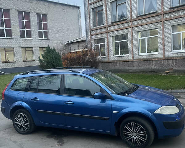 Синій Рено Меган, об'ємом двигуна 1.6 л та пробігом 321 тис. км за 3850 $, фото 2 на Automoto.ua