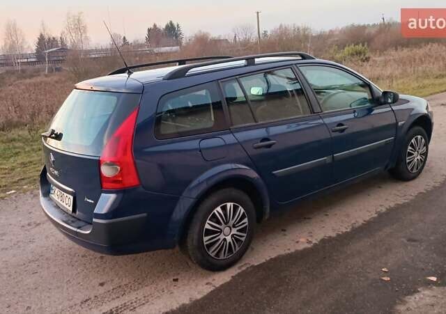 Синий Рено Меган, объемом двигателя 1.6 л и пробегом 205 тыс. км за 3650 $, фото 37 на Automoto.ua