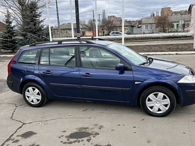 Синій Рено Меган, об'ємом двигуна 1.6 л та пробігом 225 тис. км за 5250 $, фото 2 на Automoto.ua