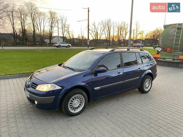 Синий Рено Меган, объемом двигателя 1.87 л и пробегом 376 тыс. км за 4400 $, фото 3 на Automoto.ua