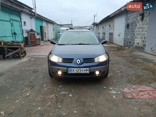 Синий Рено Меган, объемом двигателя 1.6 л и пробегом 210 тыс. км за 4900 $, фото 30 на Automoto.ua