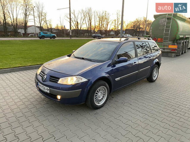 Синий Рено Меган, объемом двигателя 1.87 л и пробегом 376 тыс. км за 4400 $, фото 2 на Automoto.ua