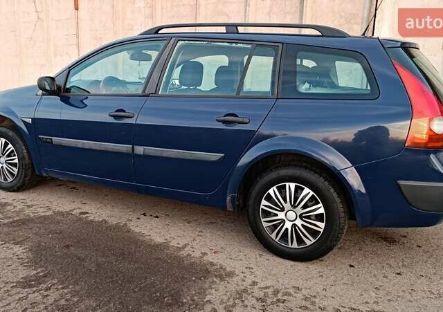 Синий Рено Меган, объемом двигателя 1.6 л и пробегом 205 тыс. км за 3650 $, фото 17 на Automoto.ua