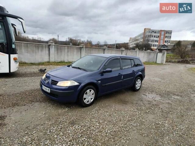 Синий Рено Меган, объемом двигателя 1.46 л и пробегом 304 тыс. км за 4200 $, фото 5 на Automoto.ua