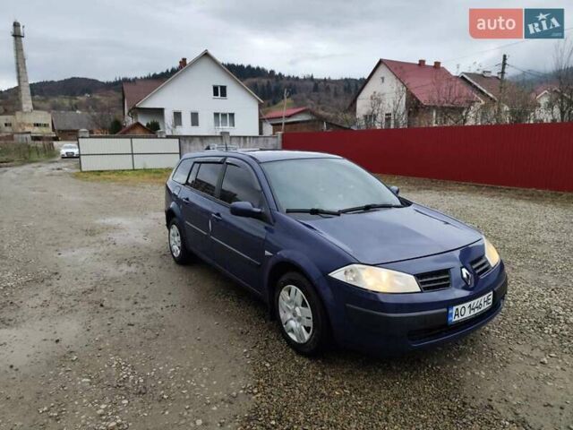 Синий Рено Меган, объемом двигателя 1.46 л и пробегом 304 тыс. км за 4200 $, фото 3 на Automoto.ua