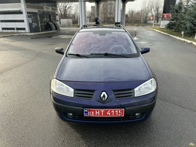 Синій Рено Меган, об'ємом двигуна 1.6 л та пробігом 225 тис. км за 5250 $, фото 3 на Automoto.ua
