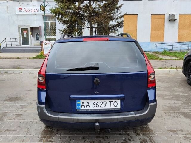 Синий Рено Меган, объемом двигателя 1.87 л и пробегом 320 тыс. км за 3650 $, фото 6 на Automoto.ua