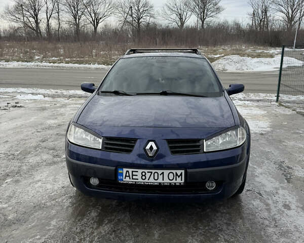 Синий Рено Меган, объемом двигателя 1.6 л и пробегом 250 тыс. км за 4500 $, фото 4 на Automoto.ua