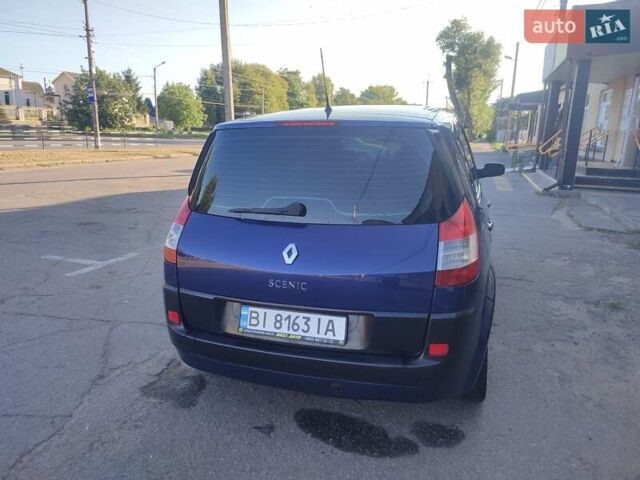 Синий Рено Меган, объемом двигателя 1.6 л и пробегом 350 тыс. км за 5200 $, фото 4 на Automoto.ua