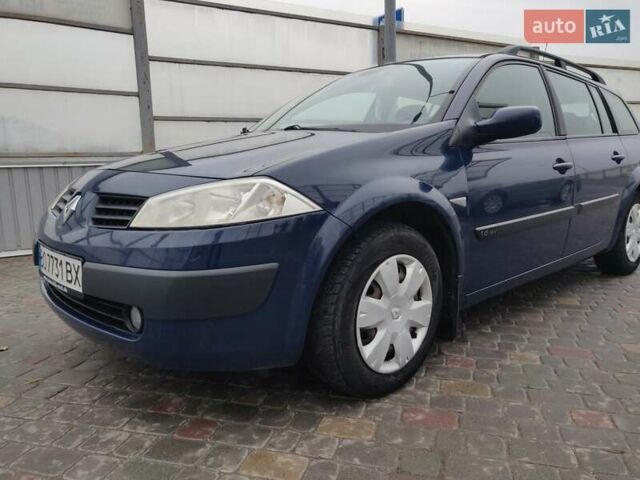 Синій Рено Меган, об'ємом двигуна 1.6 л та пробігом 189 тис. км за 4700 $, фото 3 на Automoto.ua