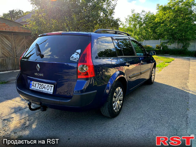 Синій Рено Меган, об'ємом двигуна 1.6 л та пробігом 246 тис. км за 4550 $, фото 1 на Automoto.ua