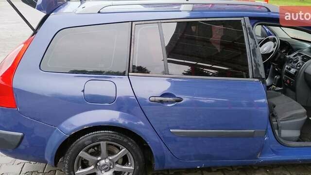 Рено Меган 2005 в Луцке на Automoto.ua Синий Рено Меган, объемом двигателя 1.5 л и пробегом 245 тыс. км за 4000 $, фото 8 на Automoto.ua