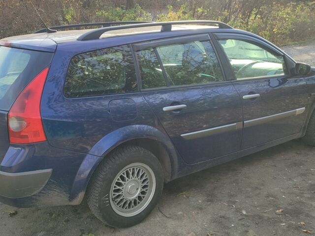Синий Рено Меган, объемом двигателя 0 л и пробегом 375 тыс. км за 3700 $, фото 1 на Automoto.ua