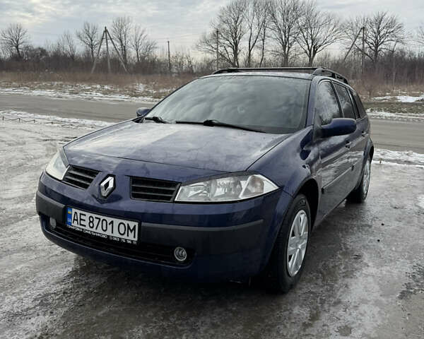 Синий Рено Меган, объемом двигателя 1.6 л и пробегом 250 тыс. км за 4500 $, фото 5 на Automoto.ua