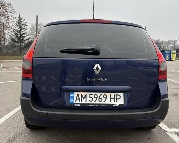 Синій Рено Меган, об'ємом двигуна 1.6 л та пробігом 287 тис. км за 4800 $, фото 2 на Automoto.ua