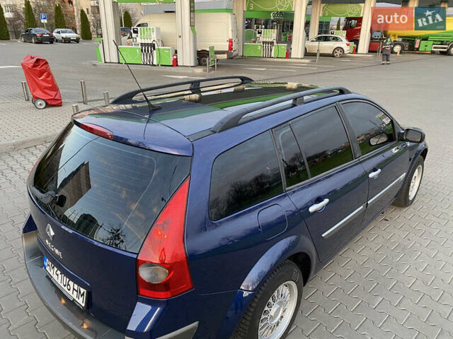 Синий Рено Меган, объемом двигателя 1.87 л и пробегом 376 тыс. км за 4400 $, фото 13 на Automoto.ua