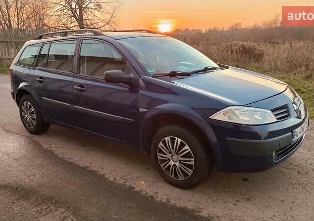Синий Рено Меган, объемом двигателя 1.6 л и пробегом 205 тыс. км за 3650 $, фото 33 на Automoto.ua