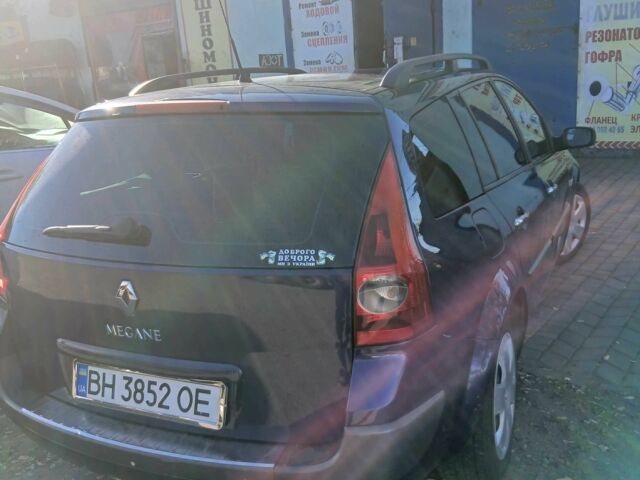 Синий Рено Меган, объемом двигателя 2 л и пробегом 235 тыс. км за 5200 $, фото 8 на Automoto.ua