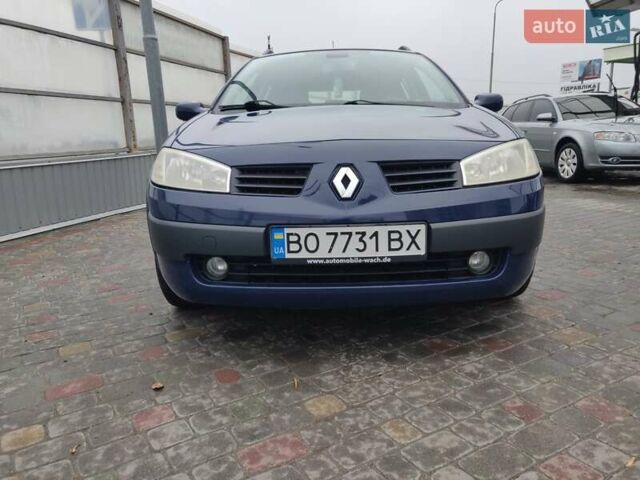 Синій Рено Меган, об'ємом двигуна 1.6 л та пробігом 189 тис. км за 4700 $, фото 2 на Automoto.ua