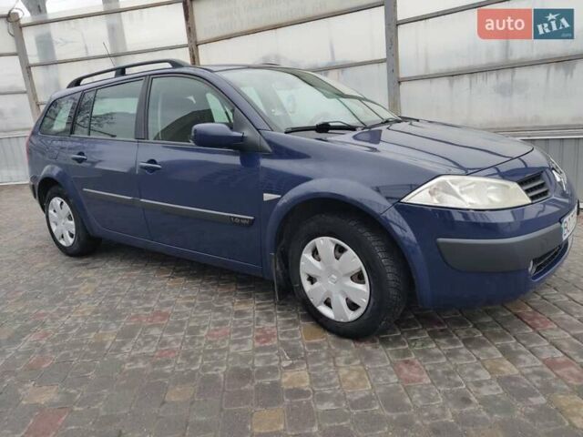 Синій Рено Меган, об'ємом двигуна 1.6 л та пробігом 189 тис. км за 4700 $, фото 10 на Automoto.ua