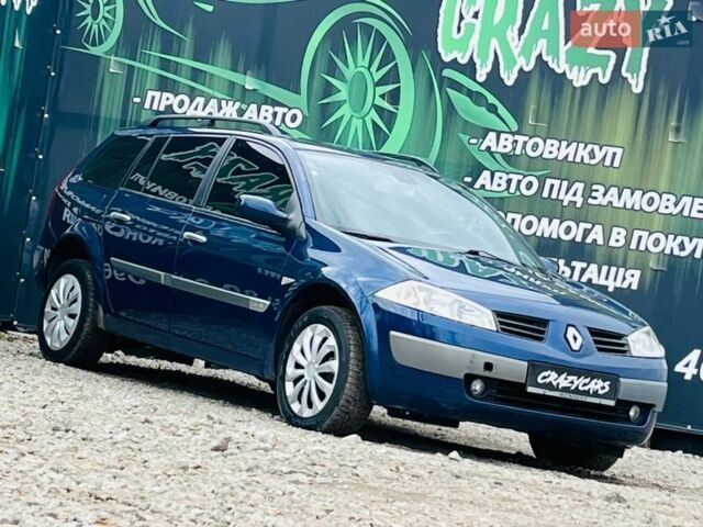 Синий Рено Меган, объемом двигателя 1.6 л и пробегом 210 тыс. км за 5100 $, фото 4 на Automoto.ua