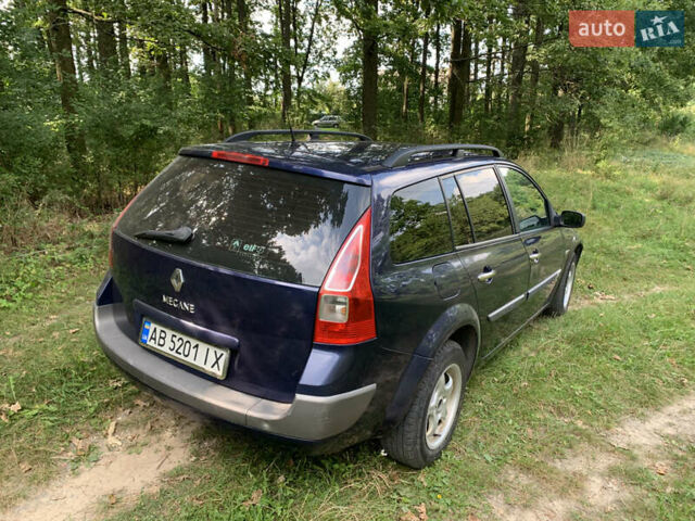 Синий Рено Меган, объемом двигателя 1.87 л и пробегом 363 тыс. км за 4350 $, фото 6 на Automoto.ua