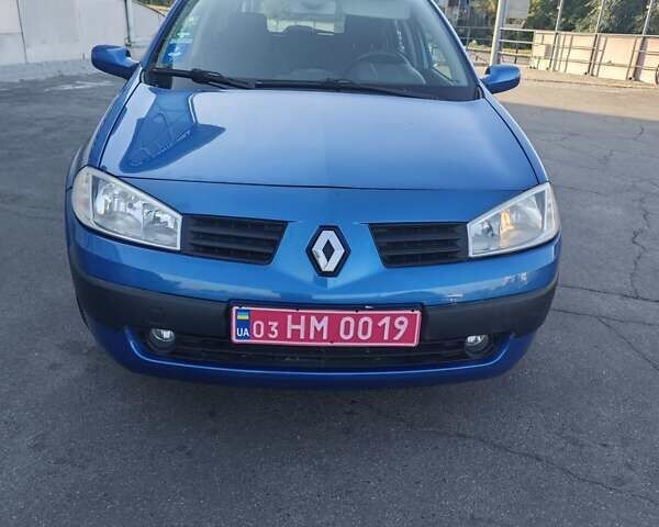 Синій Рено Меган, об'ємом двигуна 1.6 л та пробігом 190 тис. км за 5150 $, фото 5 на Automoto.ua