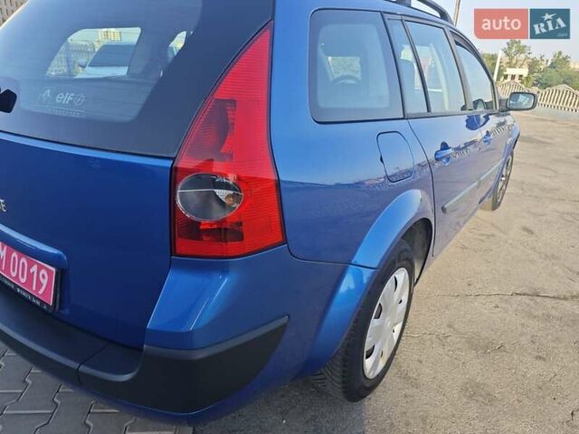 Синій Рено Меган, об'ємом двигуна 1.6 л та пробігом 190 тис. км за 5150 $, фото 1 на Automoto.ua