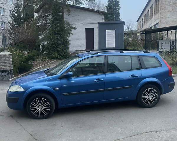Синій Рено Меган, об'ємом двигуна 1.6 л та пробігом 321 тис. км за 3850 $, фото 1 на Automoto.ua