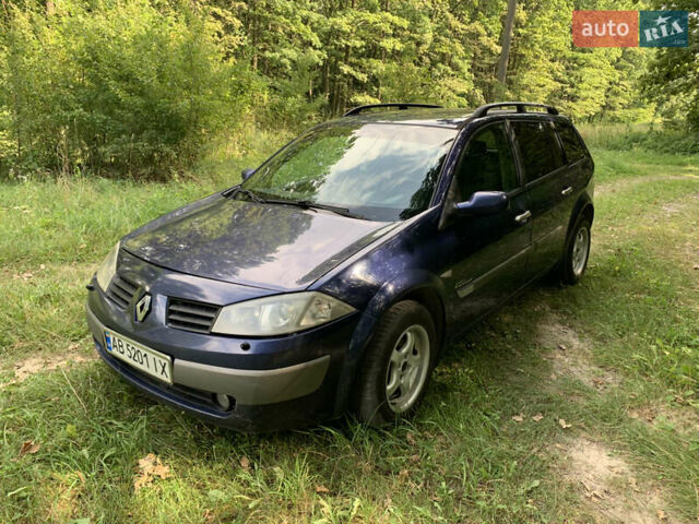 Синий Рено Меган, объемом двигателя 1.87 л и пробегом 363 тыс. км за 3700 $, фото 1 на Automoto.ua