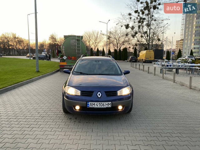 Синий Рено Меган, объемом двигателя 1.87 л и пробегом 376 тыс. км за 4400 $, фото 18 на Automoto.ua
