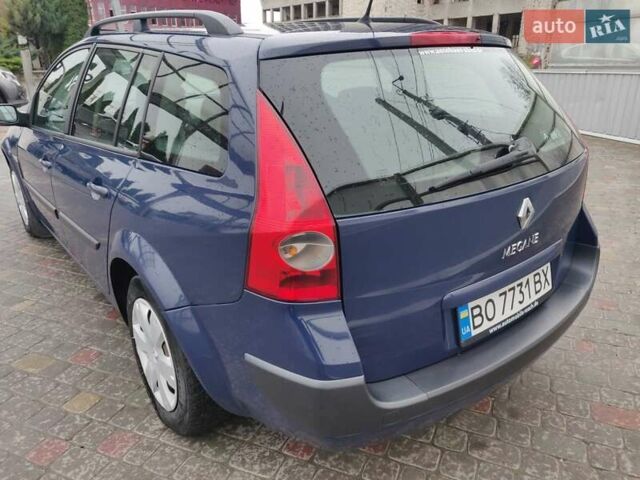 Синій Рено Меган, об'ємом двигуна 1.6 л та пробігом 189 тис. км за 4700 $, фото 11 на Automoto.ua