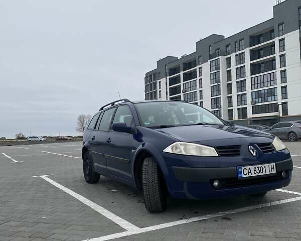 Синий Рено Меган, объемом двигателя 1.4 л и пробегом 337 тыс. км за 4200 $, фото 4 на Automoto.ua