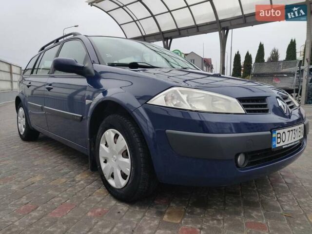 Синій Рено Меган, об'ємом двигуна 1.6 л та пробігом 189 тис. км за 4700 $, фото 1 на Automoto.ua