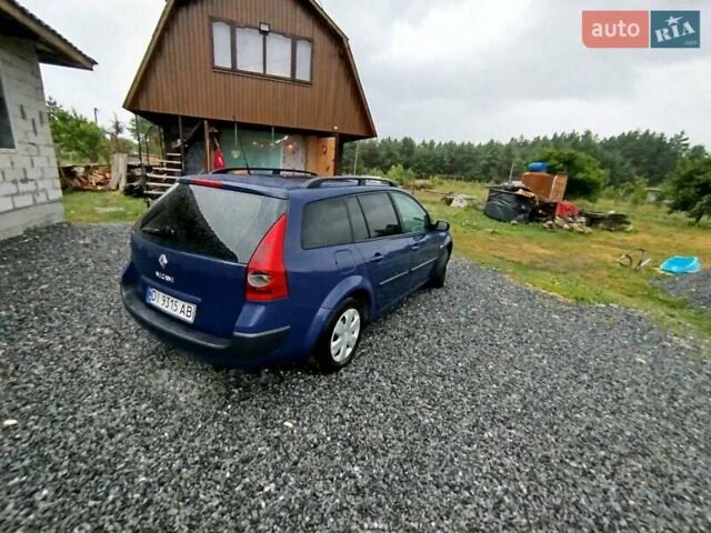 Синій Рено Меган, об'ємом двигуна 1.4 л та пробігом 322 тис. км за 3500 $, фото 12 на Automoto.ua