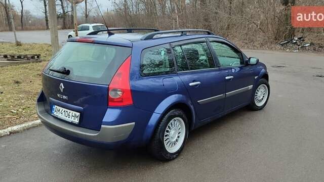 Синий Рено Меган, объемом двигателя 1.87 л и пробегом 355 тыс. км за 4700 $, фото 3 на Automoto.ua