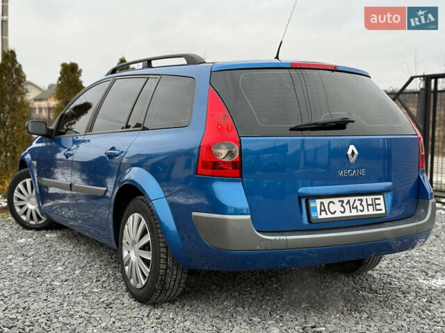 Синій Рено Меган, об'ємом двигуна 1.6 л та пробігом 215 тис. км за 4999 $, фото 18 на Automoto.ua