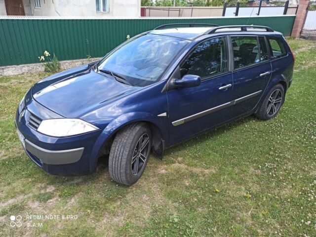 Синій Рено Меган, об'ємом двигуна 1.5 л та пробігом 304 тис. км за 4000 $, фото 1 на Automoto.ua