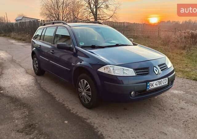 Синий Рено Меган, объемом двигателя 1.6 л и пробегом 205 тыс. км за 3650 $, фото 31 на Automoto.ua