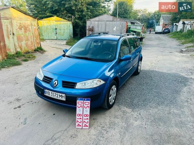 Синій Рено Меган, об'ємом двигуна 1.6 л та пробігом 216 тис. км за 4850 $, фото 9 на Automoto.ua