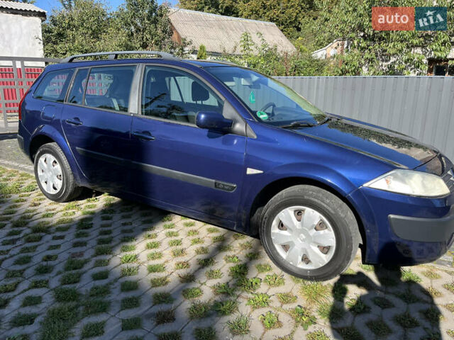 Синий Рено Меган, объемом двигателя 1.6 л и пробегом 193 тыс. км за 4999 $, фото 3 на Automoto.ua
