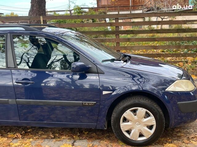 Синій Рено Меган, об'ємом двигуна 1.4 л та пробігом 229 тис. км за 4790 $, фото 3 на Automoto.ua