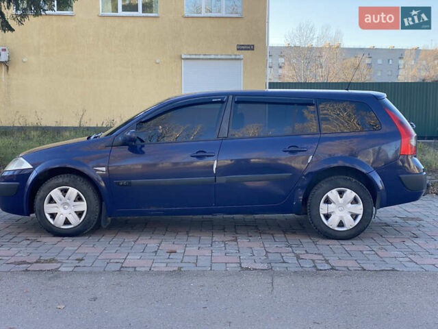 Синий Рено Меган, объемом двигателя 1.5 л и пробегом 304 тыс. км за 3900 $, фото 7 на Automoto.ua