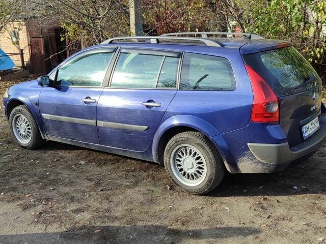 Синий Рено Меган, объемом двигателя 0 л и пробегом 375 тыс. км за 3700 $, фото 4 на Automoto.ua