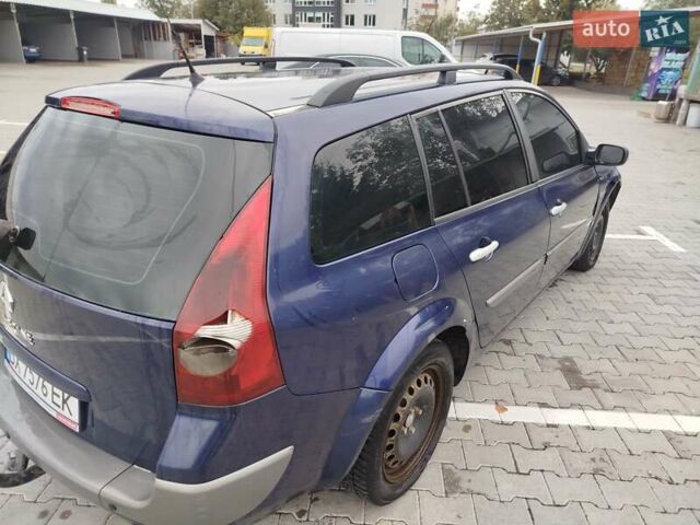 Синий Рено Меган, объемом двигателя 2 л и пробегом 290 тыс. км за 2000 $, фото 4 на Automoto.ua
